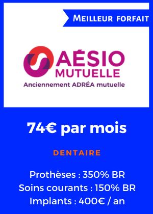 AESIO Mutuelle dentaire - Meilleur remboursement