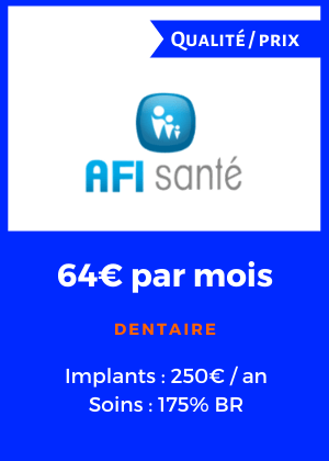 AFI sante - Mutuelle dentaire qualite prix
