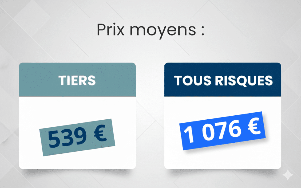 prix moyens assurance auto